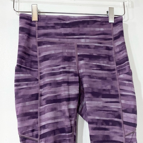 Lululemon Speed Up Crop *21" in Shadowed Smoked Mullberry 4 - Picture 2 of 8